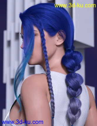 3D打印模型2021-14 Hair Texture Expansion的图片