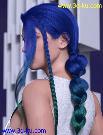 3D打印模型2021-14 Hair Texture Expansion的图片