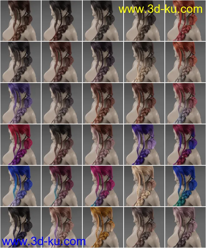 2021-14 Hair Texture Expansion模型的图片15