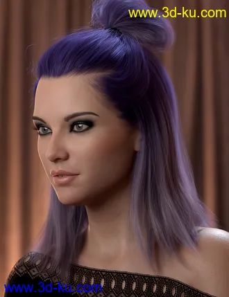 3D打印模型2021-15 Hair Texture Expansion的图片