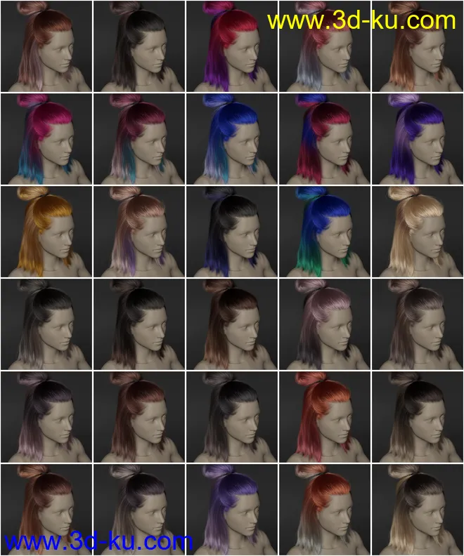 2021-15 Hair Texture Expansion模型的图片16