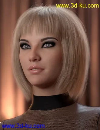 2021-16 Hair for Genesis 8 and 8.1 Females模型的图片14