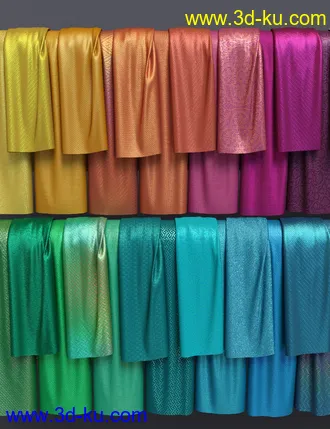 3D打印模型4K Fabric Shader Presets 2 for Iray的图片