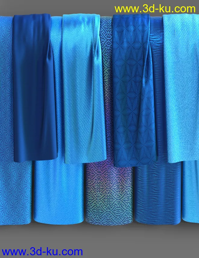 4K Fabric Shader Presets 2 for Iray模型的图片3