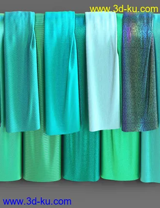 3D打印模型4K Fabric Shader Presets 2 for Iray的图片