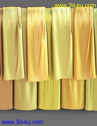 3D打印模型4K Fabric Shader Presets 2 for Iray的图片