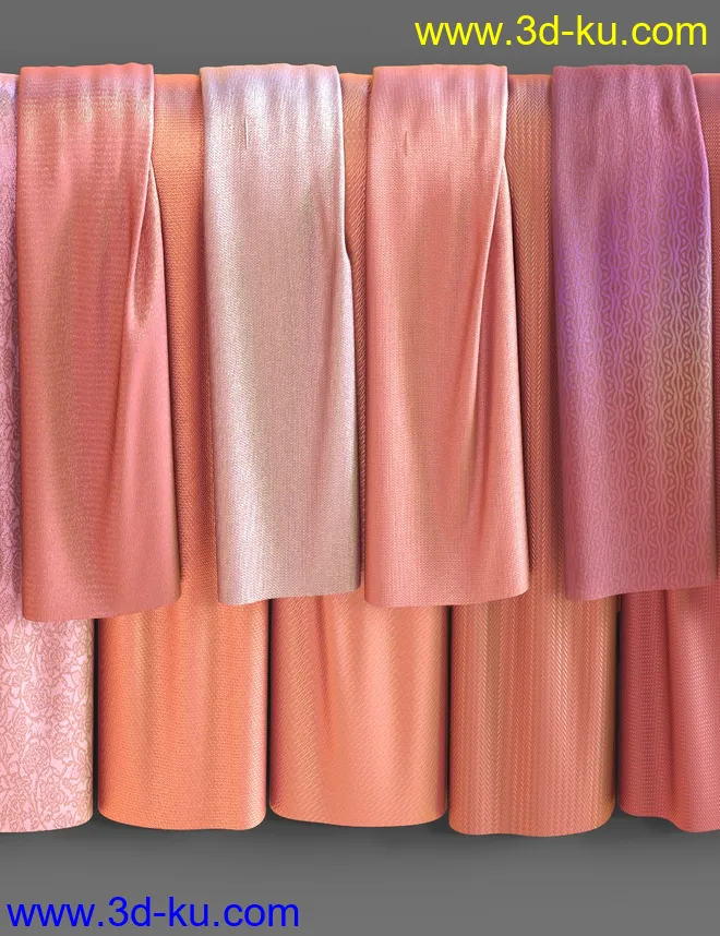 4K Fabric Shader Presets 2 for Iray模型的图片6