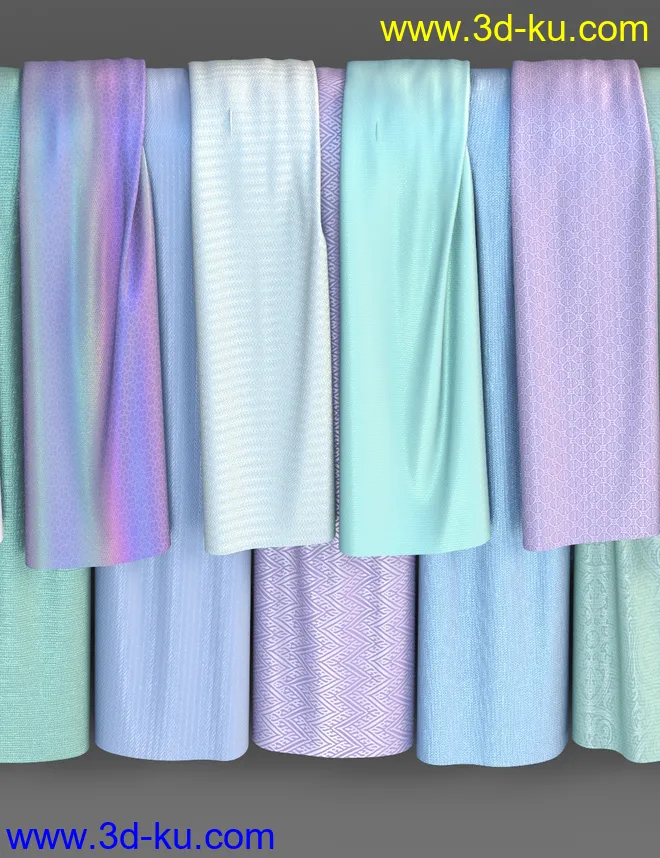 4K Fabric Shader Presets 2 for Iray模型的图片7