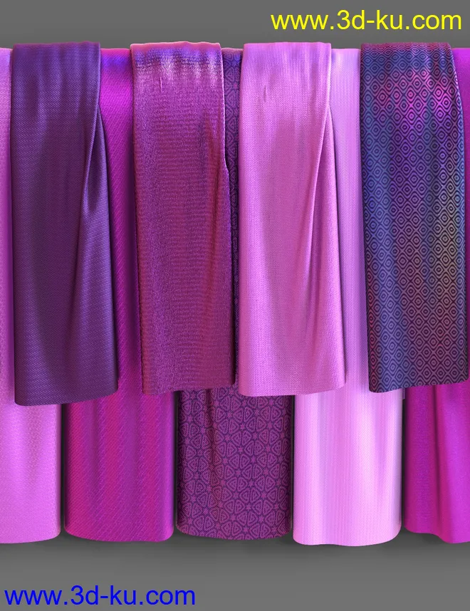4K Fabric Shader Presets 2 for Iray模型的图片8