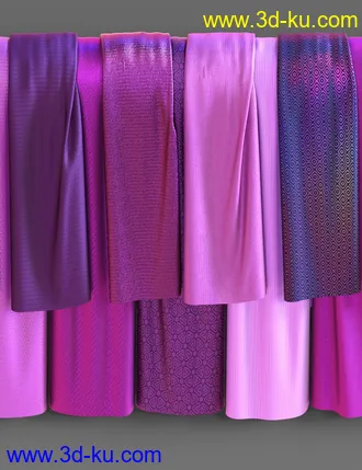3D打印模型4K Fabric Shader Presets 2 for Iray的图片