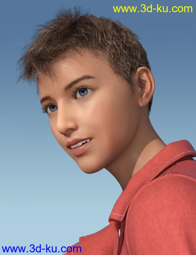 Aaron for Genesis 8.1 Male模型的图片1