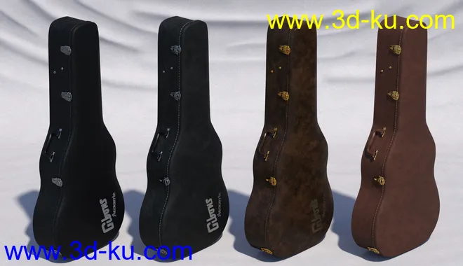 Acoustic Guitar and Poses for Genesis 8模型的图片7