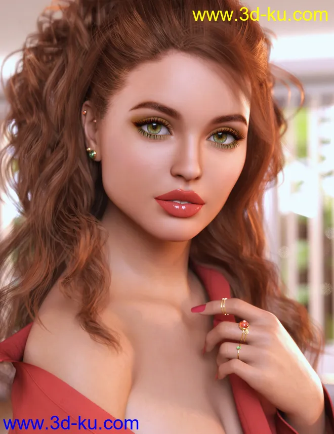 Addy Hazel for Genesis 8 Female模型的图片1