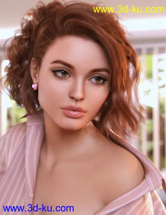 3D打印模型Addy Hazel for Genesis 8 Female的图片