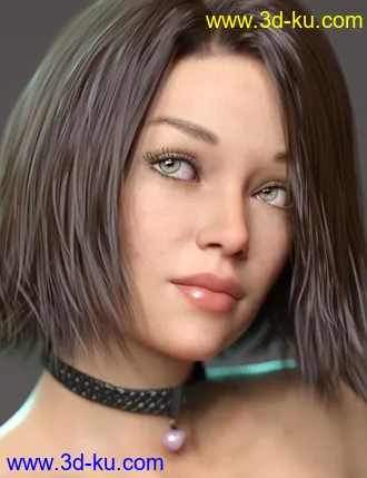 3D打印模型Aiandama For Genesis 8 Female的图片