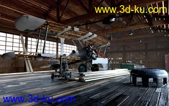 3D打印模型Aircraft Hangar的图片