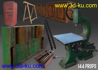 3D打印模型Aircraft Hangar的图片