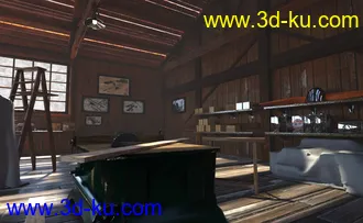 3D打印模型Aircraft Hangar的图片