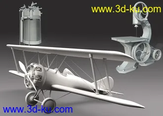 3D打印模型Aircraft Hangar的图片