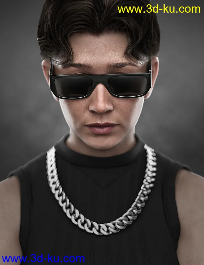 AJC 2020's Modern Realness Outfit for Genesis 8 and 8.1 Females模型的图片1