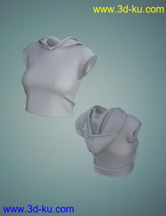 3D打印模型AJC Pro Skate Top for Genesis 8 and 8.1 Females的图片