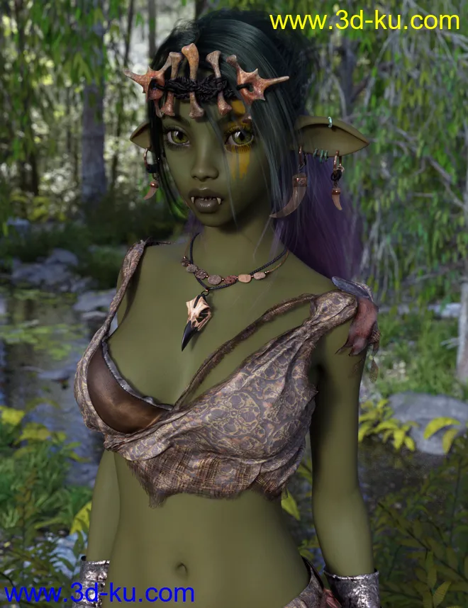 Akubisa for Genesis 8 Female模型的图片1