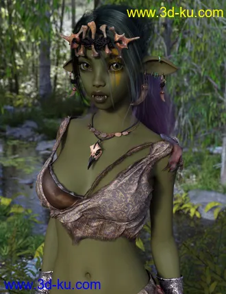 3D打印模型Akubisa for Genesis 8 Female的图片