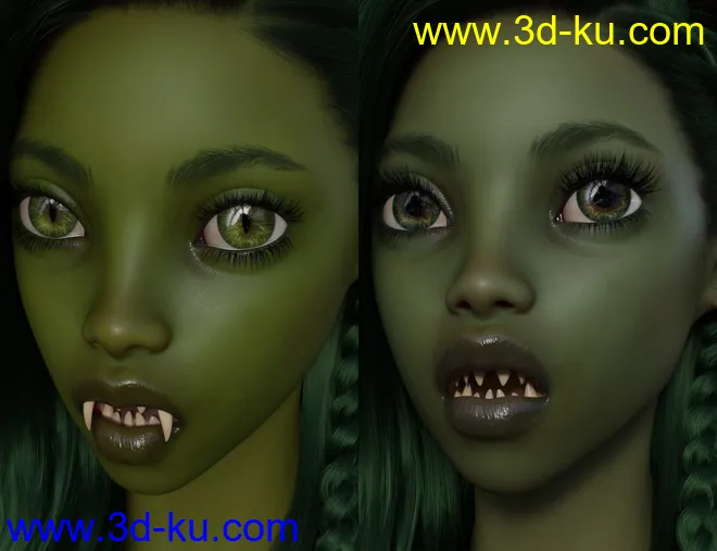 Akubisa for Genesis 8 Female模型的图片3