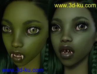 3D打印模型Akubisa for Genesis 8 Female的图片