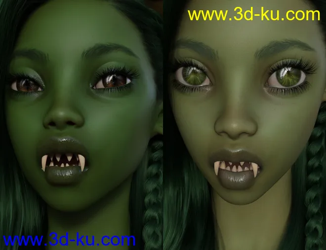 Akubisa for Genesis 8 Female模型的图片5