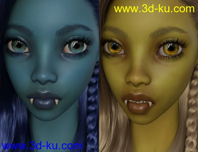 Akubisa for Genesis 8 Female模型的图片7