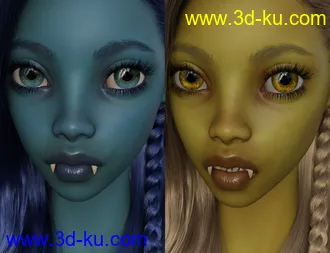 3D打印模型Akubisa for Genesis 8 Female的图片