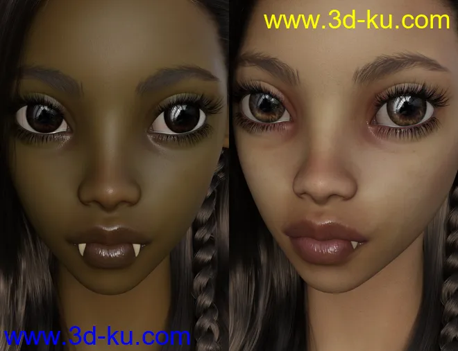 Akubisa for Genesis 8 Female模型的图片9