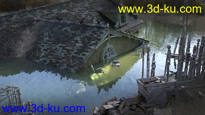 Albert Mansion Sunken Add-on模型的图片10