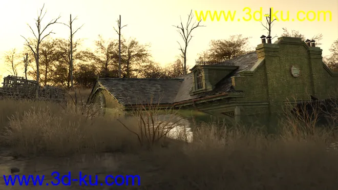 Albert Mansion Sunken Add-on模型的图片11