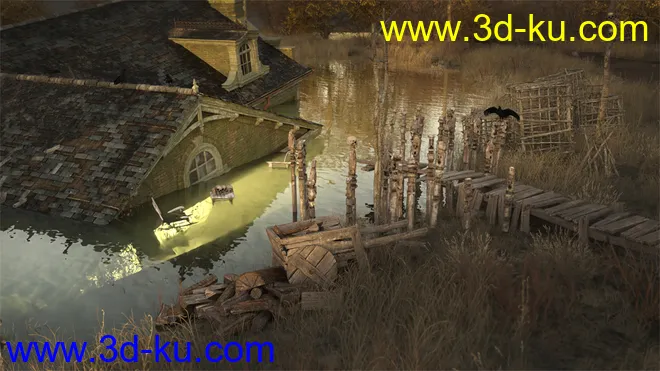 Albert Mansion Sunken Add-on模型的图片14