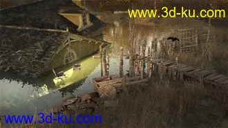 3D打印模型Albert Mansion Sunken Add-on的图片