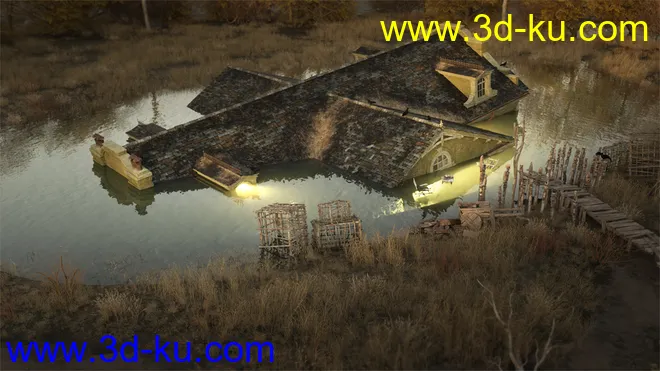 Albert Mansion Sunken Add-on模型的图片15