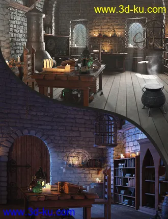 3D打印模型Alchemy Lab的图片