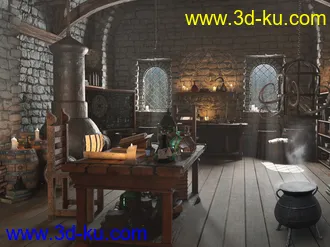 3D打印模型Alchemy Lab的图片