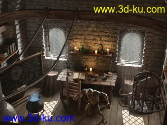 3D打印模型Alchemy Lab的图片