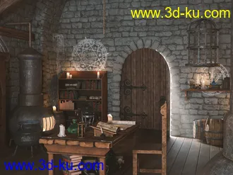 3D打印模型Alchemy Lab的图片