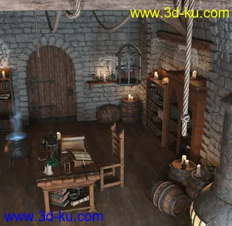 3D打印模型Alchemy Lab的图片