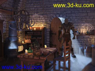 3D打印模型Alchemy Lab的图片