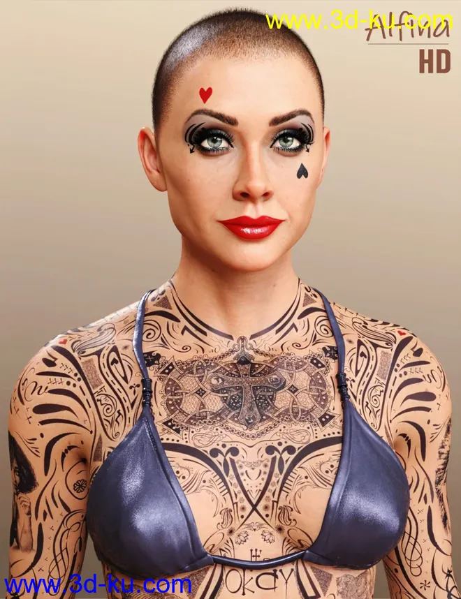 Alfina HD for Genesis 8 and 8.1 Female模型的图片1