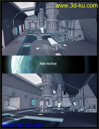 3D打印模型Alien Archive的图片