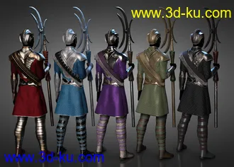 3D打印模型Alien Guard Textures的图片