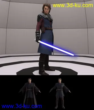 3D打印模型Anakin Skywalker for G8M and G8.1M的图片