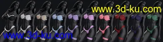 3D打印模型Angel Secrets Bites Vol1 Lingerie for Genesis 8.1 Females的图片