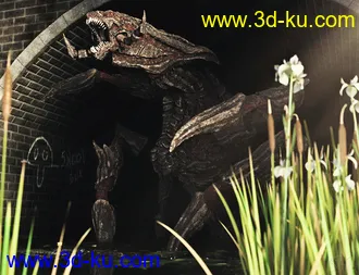 3D打印模型Ankhilig HD Original Figure with Genesis 8.1 Poses的图片